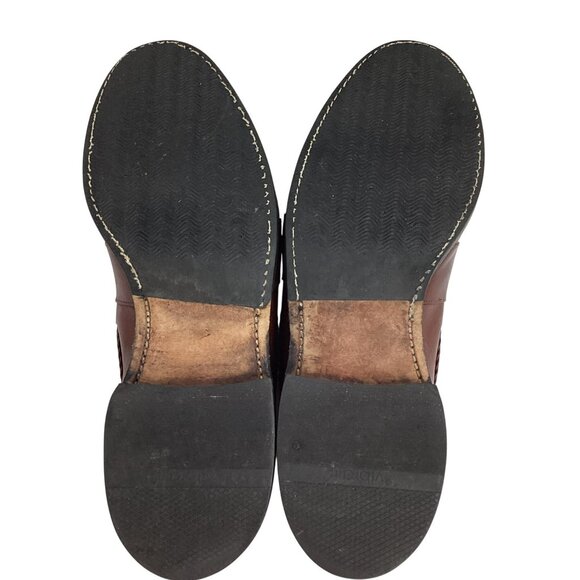 Handcrafted Allen Edmonds Cody Kiltie Tassel Loafers Woven Leather Dress Shoes M main image 6